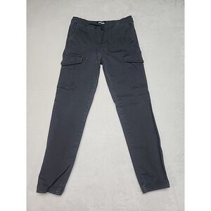 RSQ Loose Fit‎ Cargi Jogger Pants Boys Size L Black Excellent